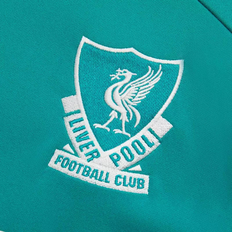Liverpool 1/4 Zip Training Jacket Kit (Jacket+Pants) 2025/26 - Green