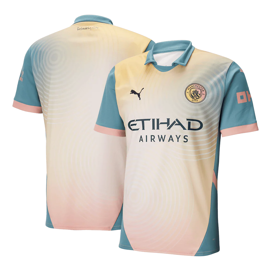Manchester City Fourth Away Soccer Jersey 2024/25 - Definitely City