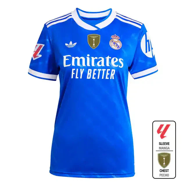Women's Real Madrid Third Away Soccer Jersey 2025/26