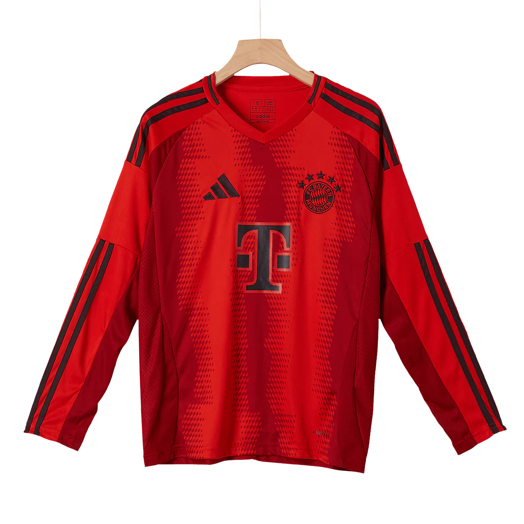 Bayern Munich Home Long Sleeve Soccer Jersey 2024/25