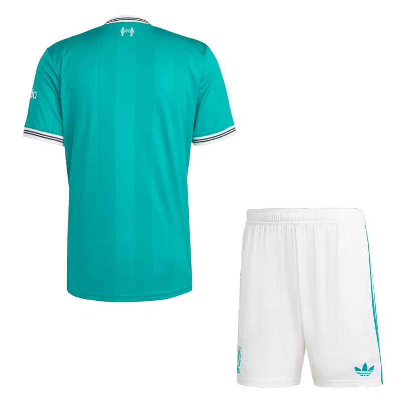 Liverpool Third Away Soccer Jersey 2025/26 Kit(Jersey+Shorts)