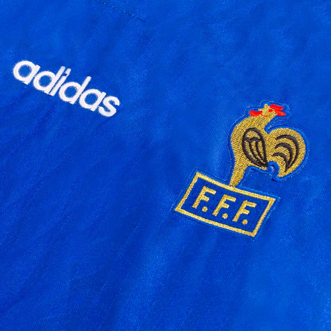 Retro 1994 France Home Soccer Jersey