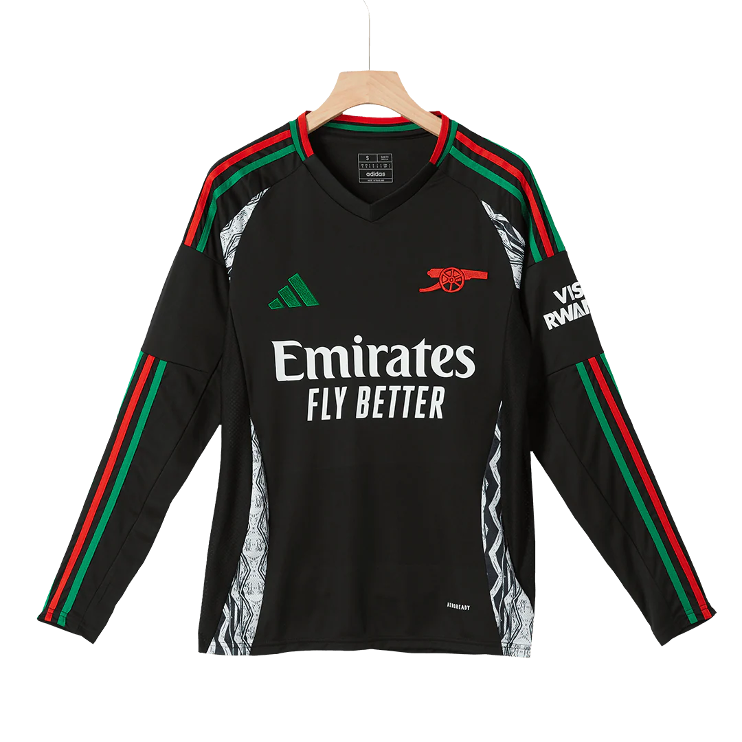 Arsenal Away Long Sleeve Soccer Jersey 2024/25