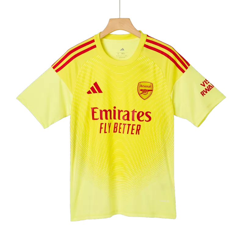 Arsenal Goalkeeper Soccer Jersey 2025/26 Yellow