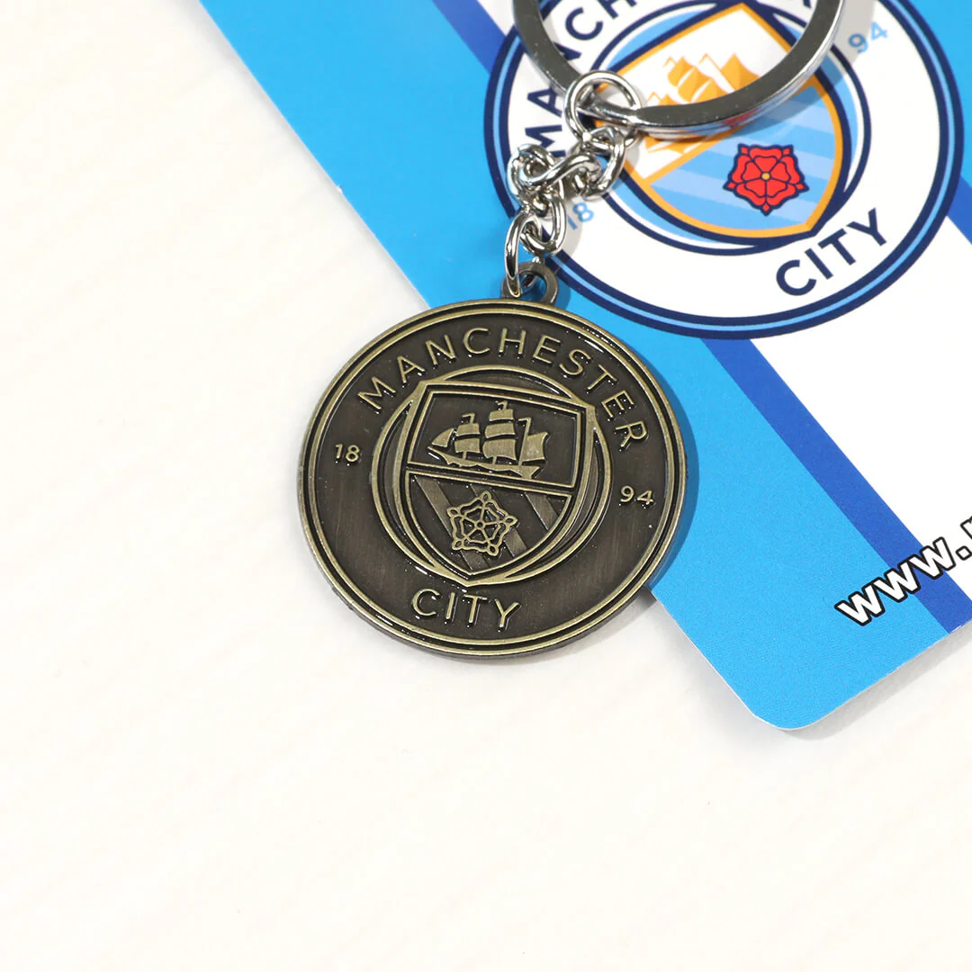 Manchester City Logo Soccer Key Chain