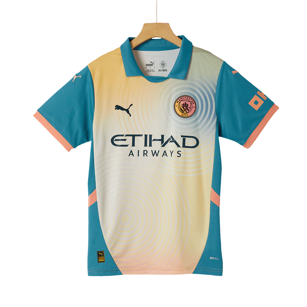 Manchester City Fourth Away Soccer Jersey 2024/25 - Definitely City