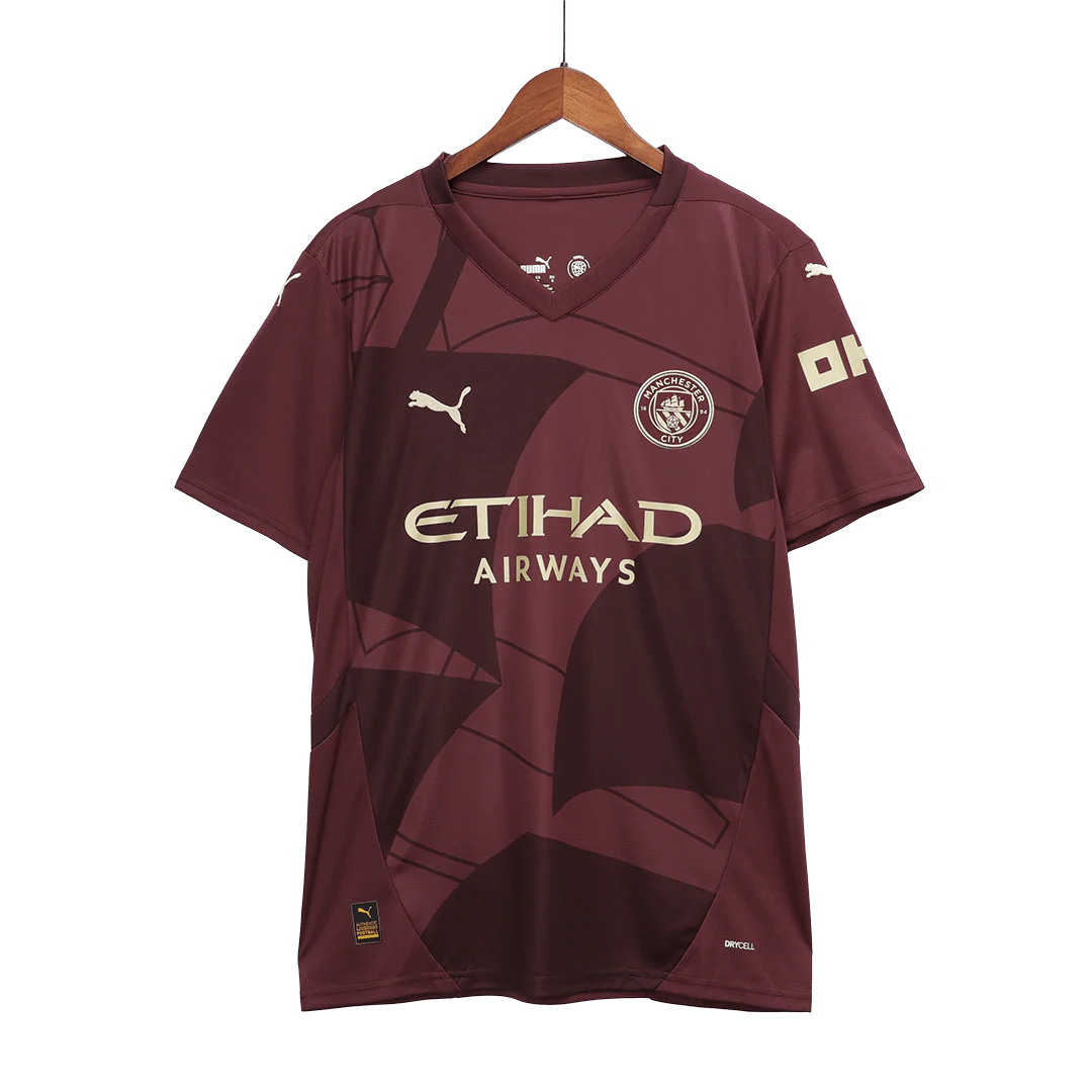 DE BRUYNE #17 Manchester City Third Away Soccer Jersey 2024/25