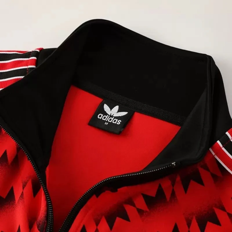 Manchester United Training Jacket 2025/26 - Red&Black(Style A)
