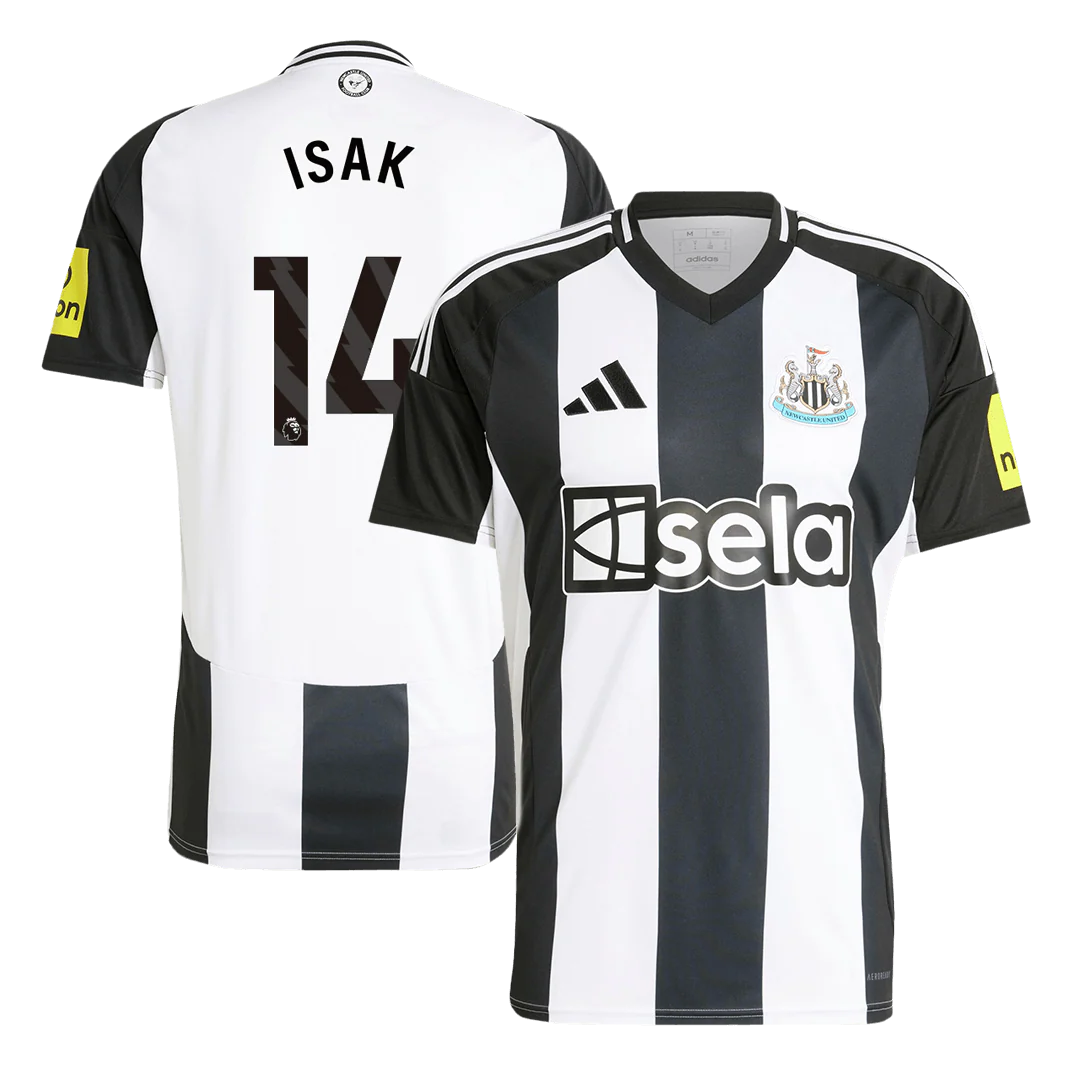 ISAK #14 Newcastle United Home Soccer Jersey 2024/25