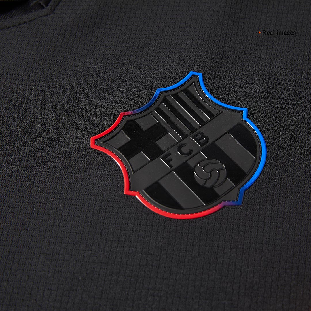Barcelona Away Soccer Jersey 2024/25 - Spotify Logo Without Text