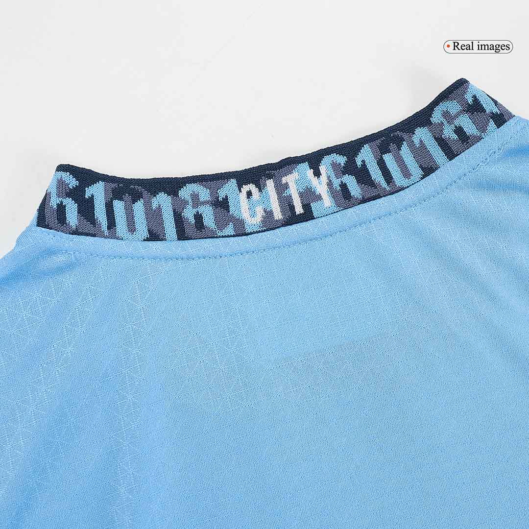Player Version FODEN #47 Manchester City Home Soccer Jersey 2024/25 - UCL