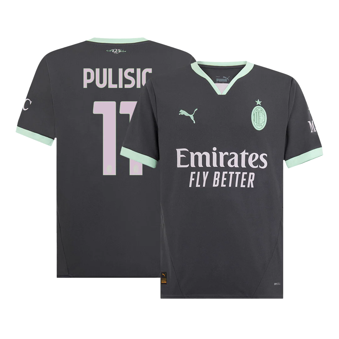 PULISIC #11 AC Milan Third Away Soccer Jersey 2024/25