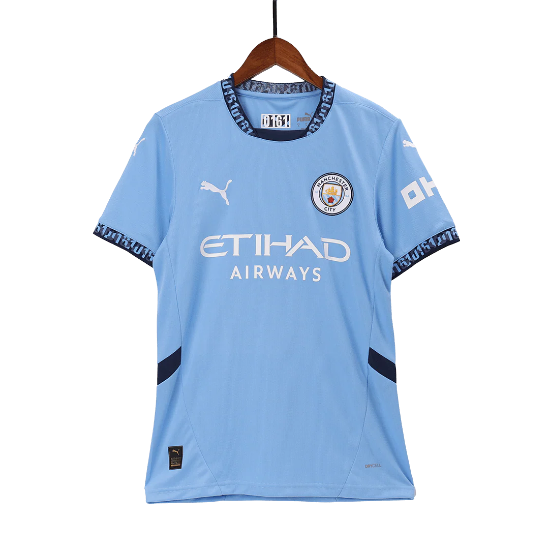 MARMOUSH #7 Manchester City Home Soccer Jersey 2024/25