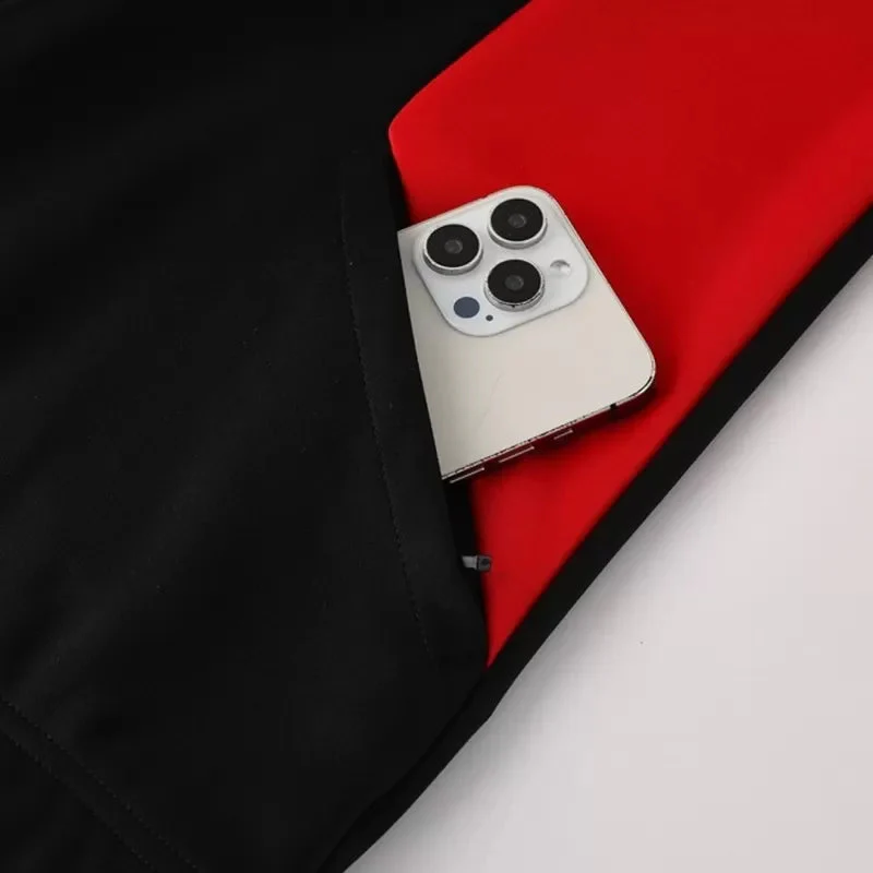 AC Milan Training Jacket Kit (Jacket+Pants) 2025/26 - Black