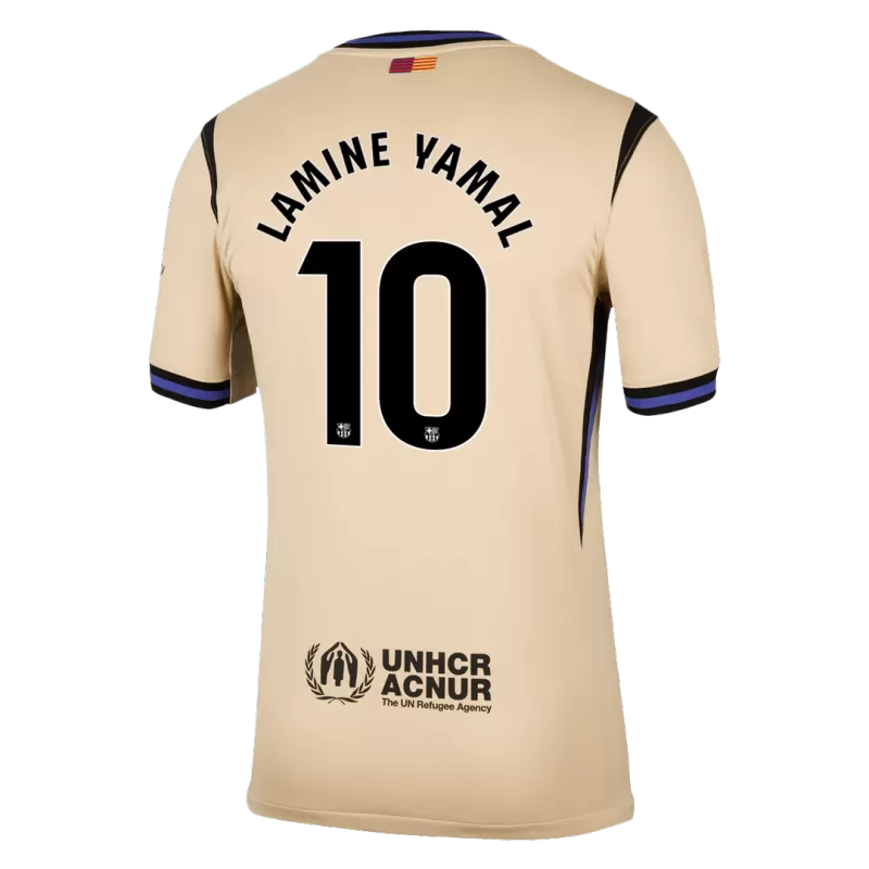 Player Version Barcelona LAMINE YAMAL #10 Away Jersey 25/26 - Slim Fit
