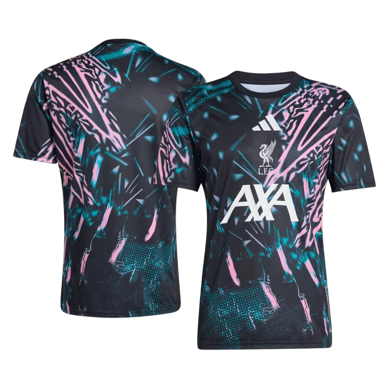 Liverpool Pre-Match Soccer Jersey 2025/26 - Black