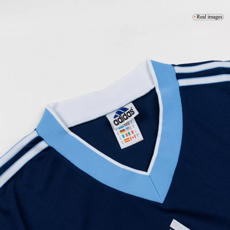 Retro Argentina Away Soccer Jersey 1998