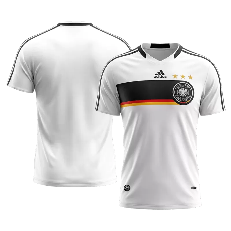 Retro Germany Home Soccer Jersey 2008