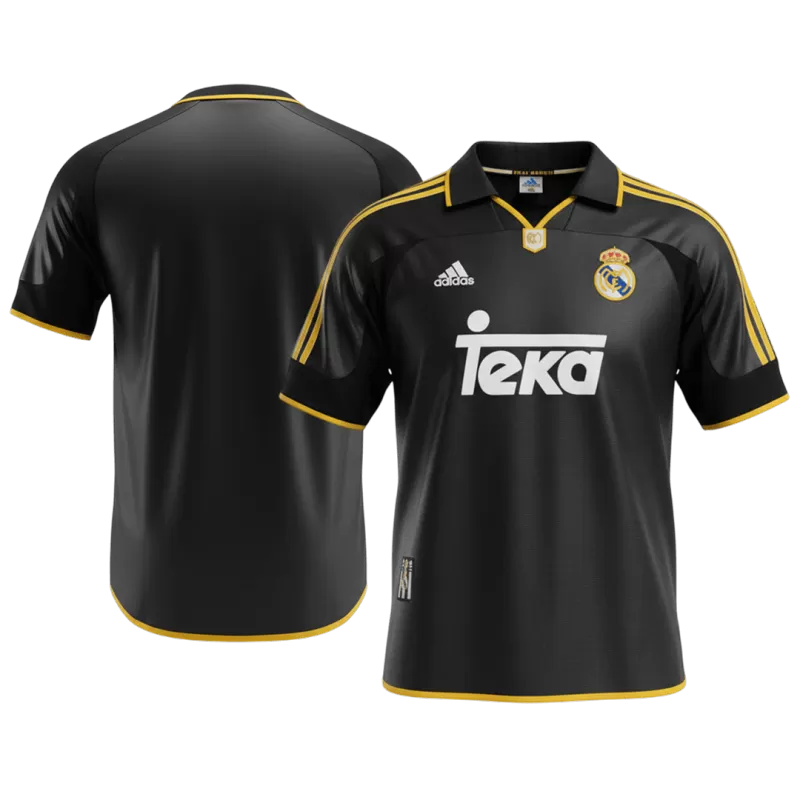 Retro Real Madrid Away Soccer Jersey 1999/01