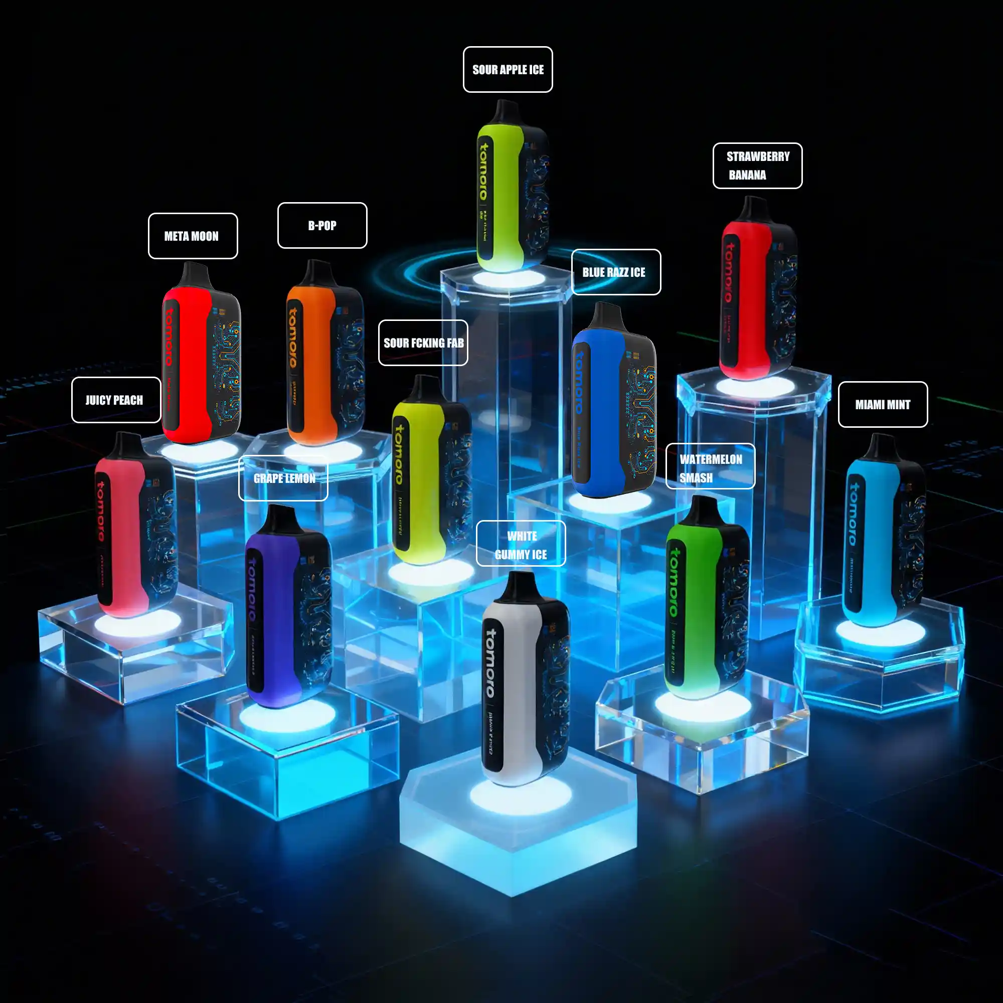 TOMORO D20 50000 PUFFS