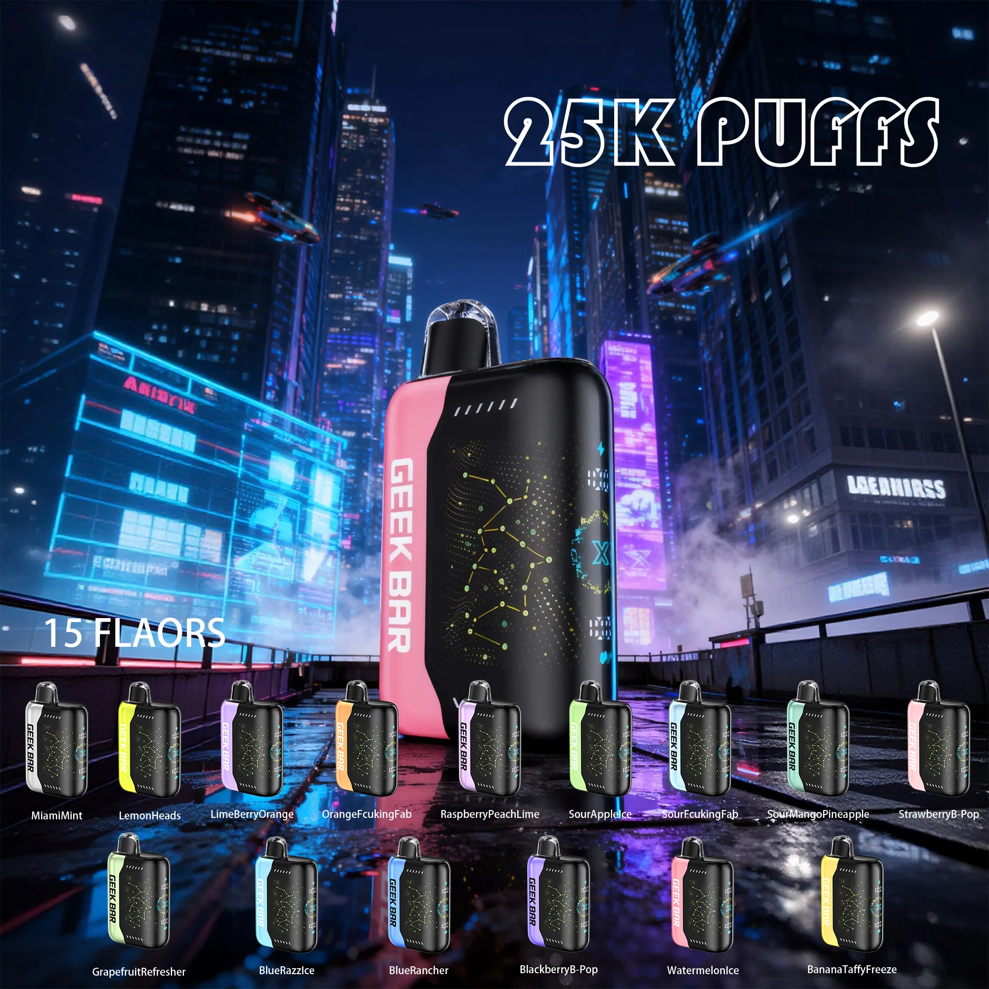 GEEK BAR PULSE X 25000 PUFFS