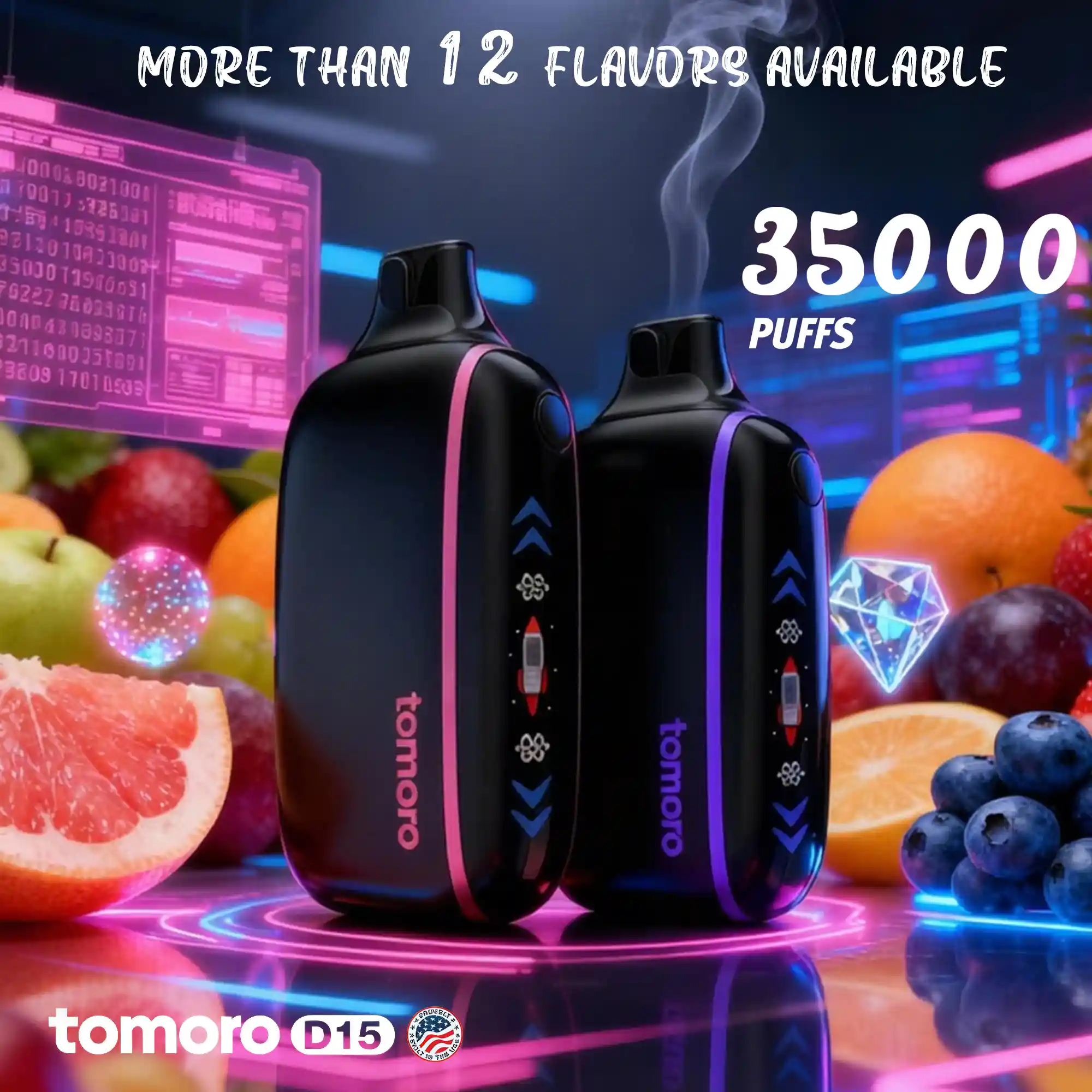 TOMORO D15 35000 PUFFS