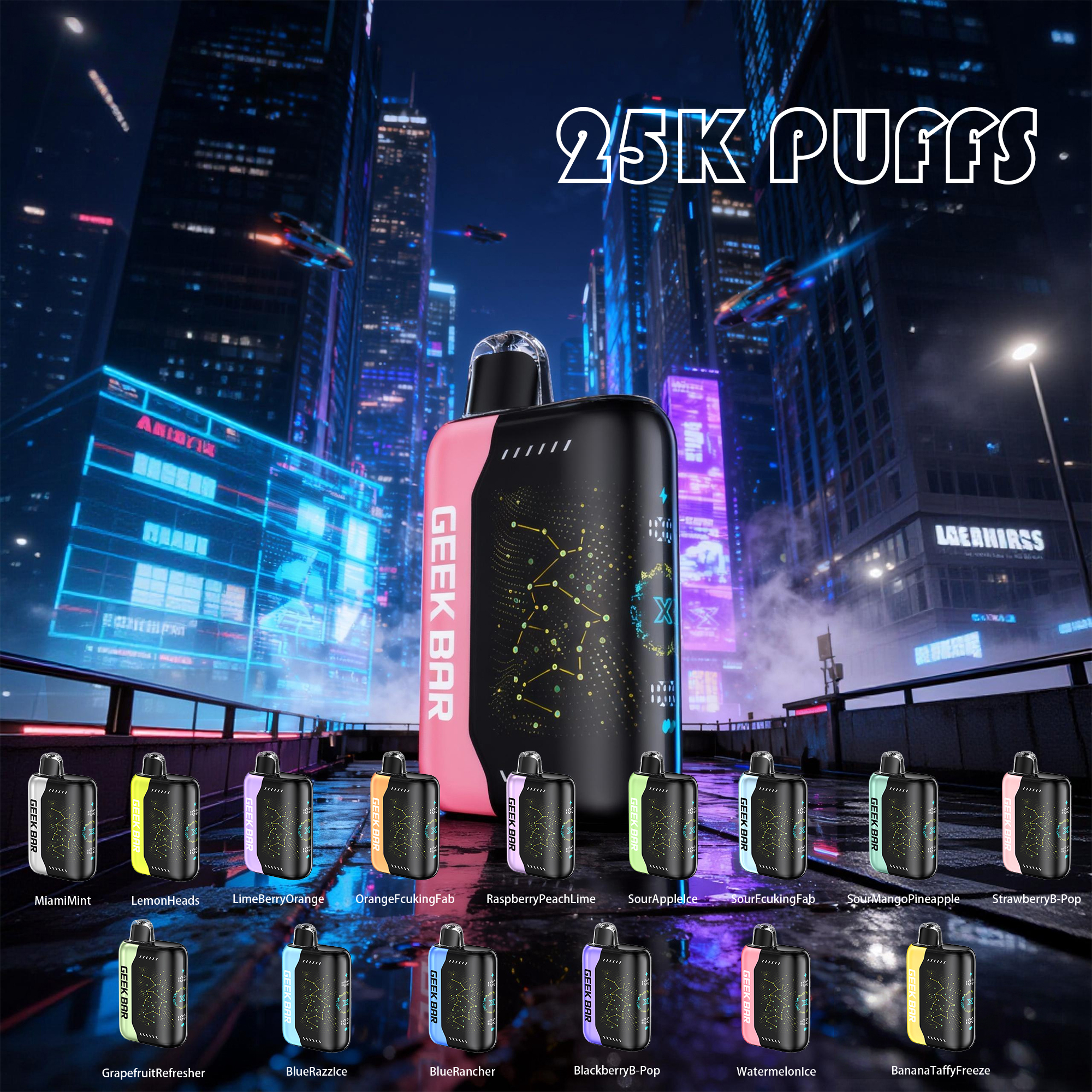 GEEK BAR PULSE X 25000 PUFFS