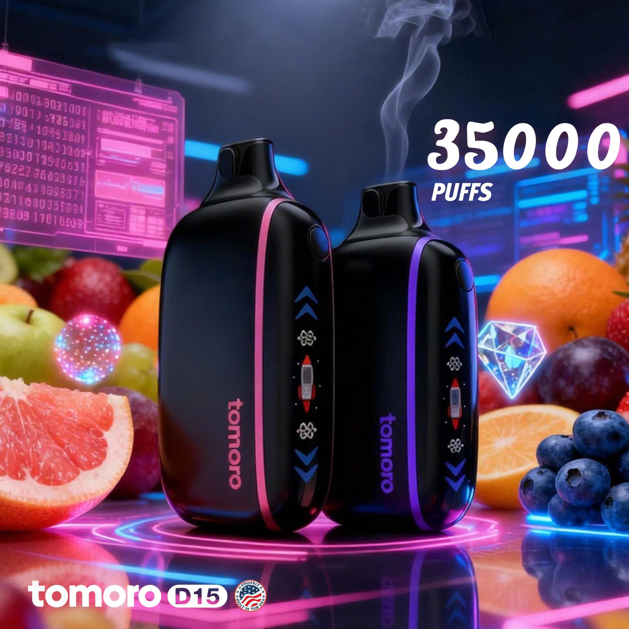 TOMORO D15 35000 PUFFS