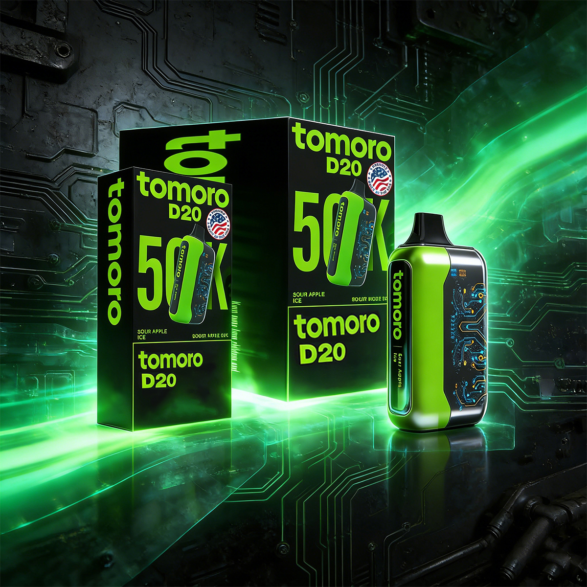 TOMORO D20 35000 PUFFS x5