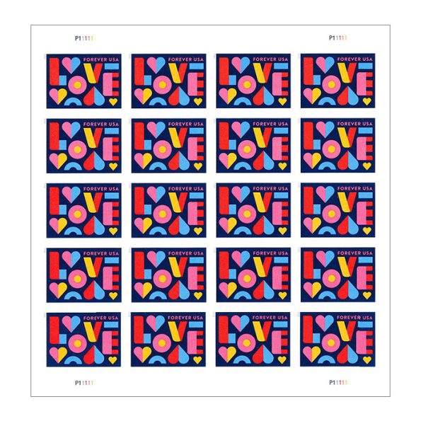 2021 Love Forever Stamps