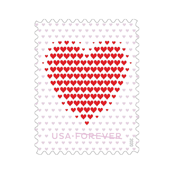 Made of Hearts Forever Stamps