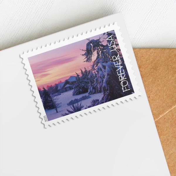 Winter Landscapes Stamps