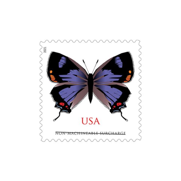 Colorado Hairstreak Stamps($1.03 Non-Machineable for Square Envelopes)