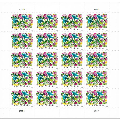 2024 USPS Celebration Blooms Forever Stamps