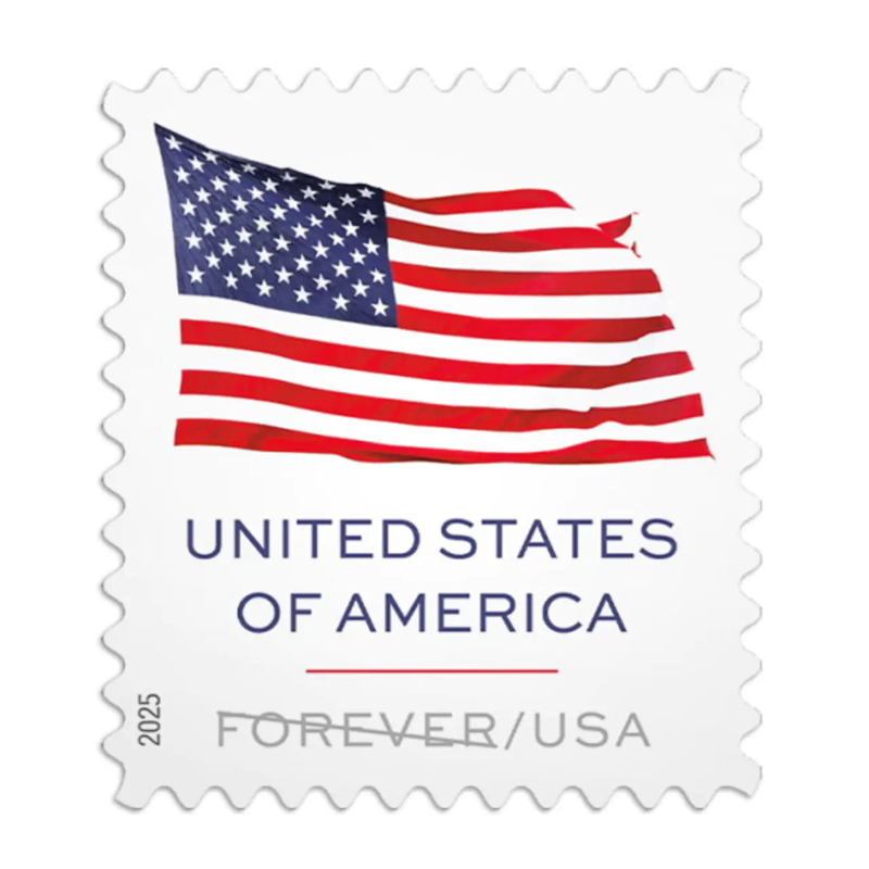 2025 US Flag sheets Forever Stamps Booklet of 20