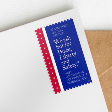 2024 USPS First Continental Congress, 1774 Forever Stamps