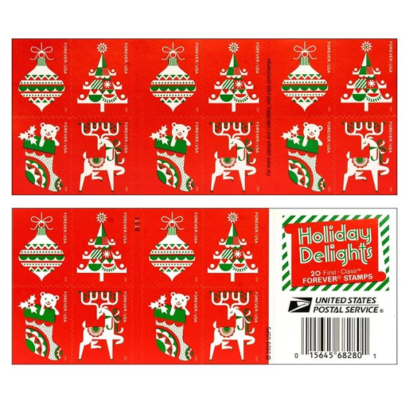 Holiday Delights Forever Stamps
