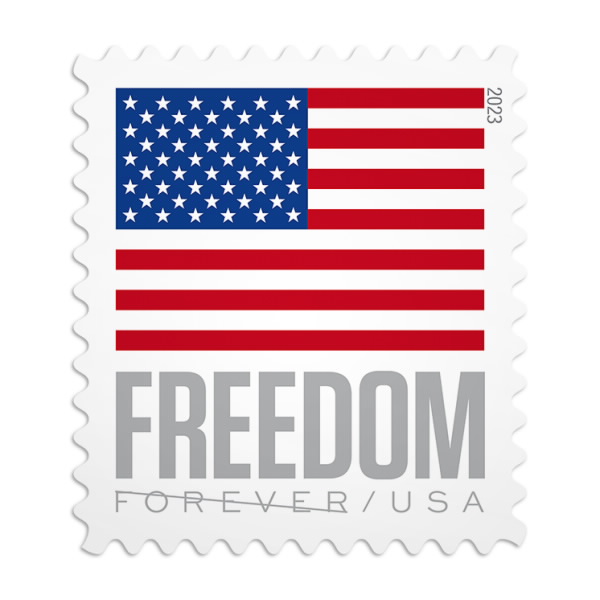 2023 US Flag sheets Forever Stamps Booklet of 20