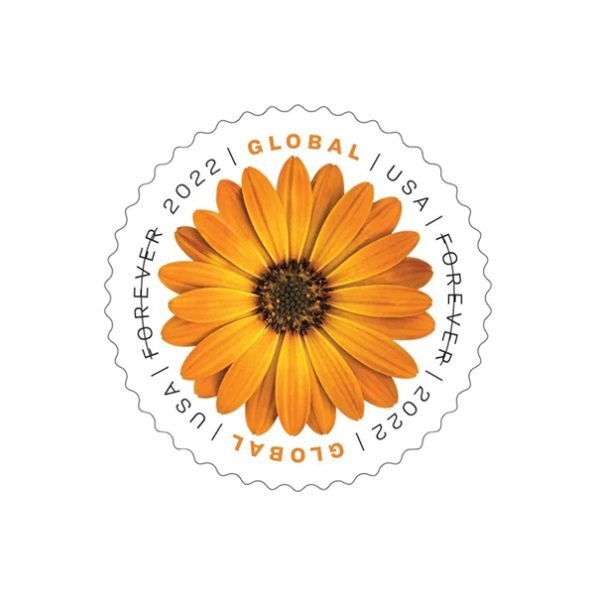 Global African Daisy Stamps(International $1.45)