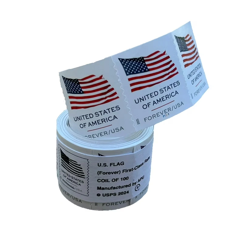 2025 US Flags Freedom Booklets Rolls