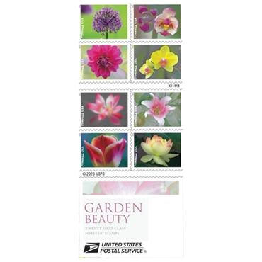 2021 Garden Beauty Forever First Class Postage Stamps