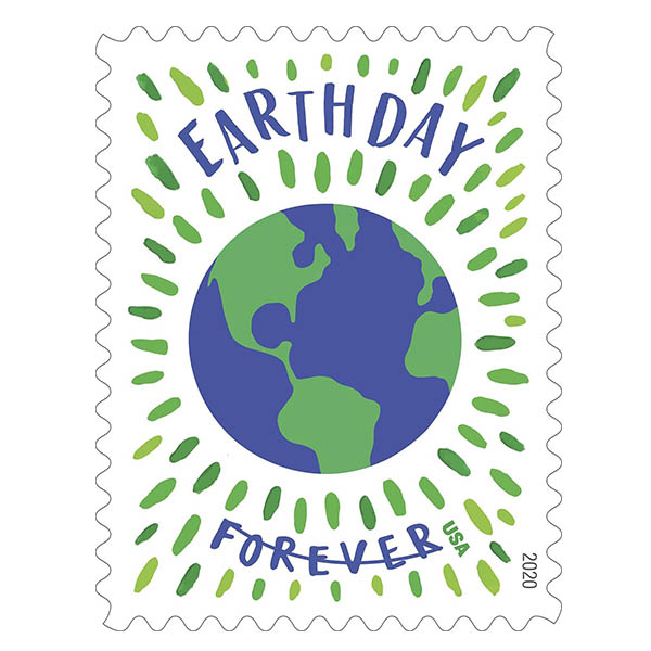 Earth Day Forever Stamps 2020