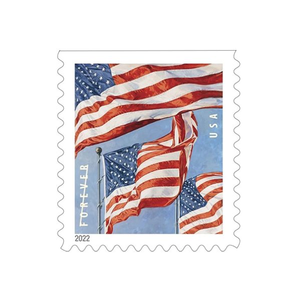 2022 US Flags Freedom Booklets Rolls