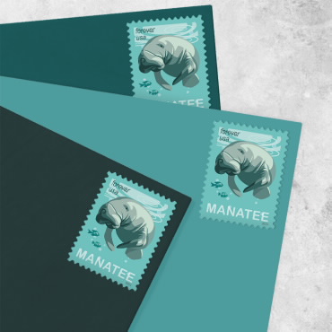 2024 USPS Save Manatees Forever Stamps