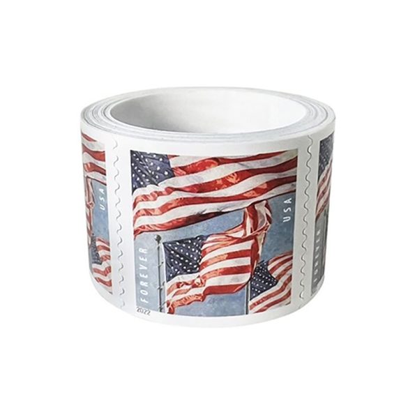 2022 US Flags Freedom Booklets Rolls