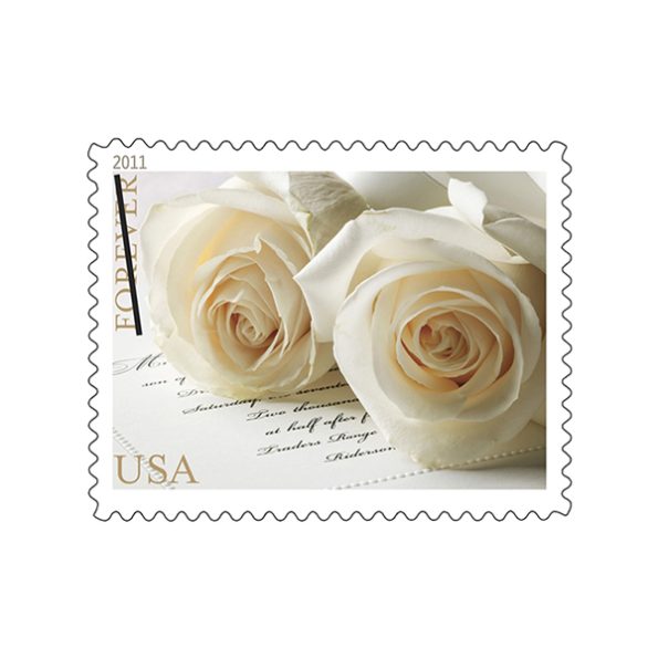 Wedding Roses Forever Stamps
