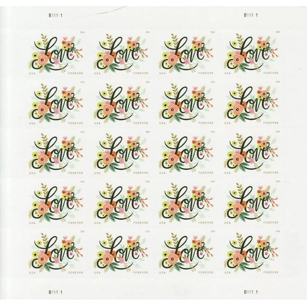 Love Flourishes - PostMarks