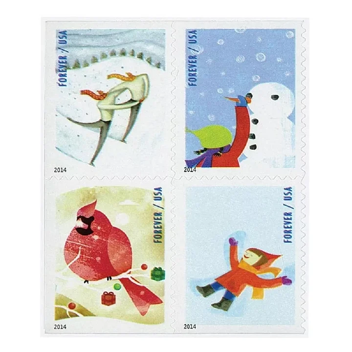 Winter Fun - Holiday Greetings - PostMarks