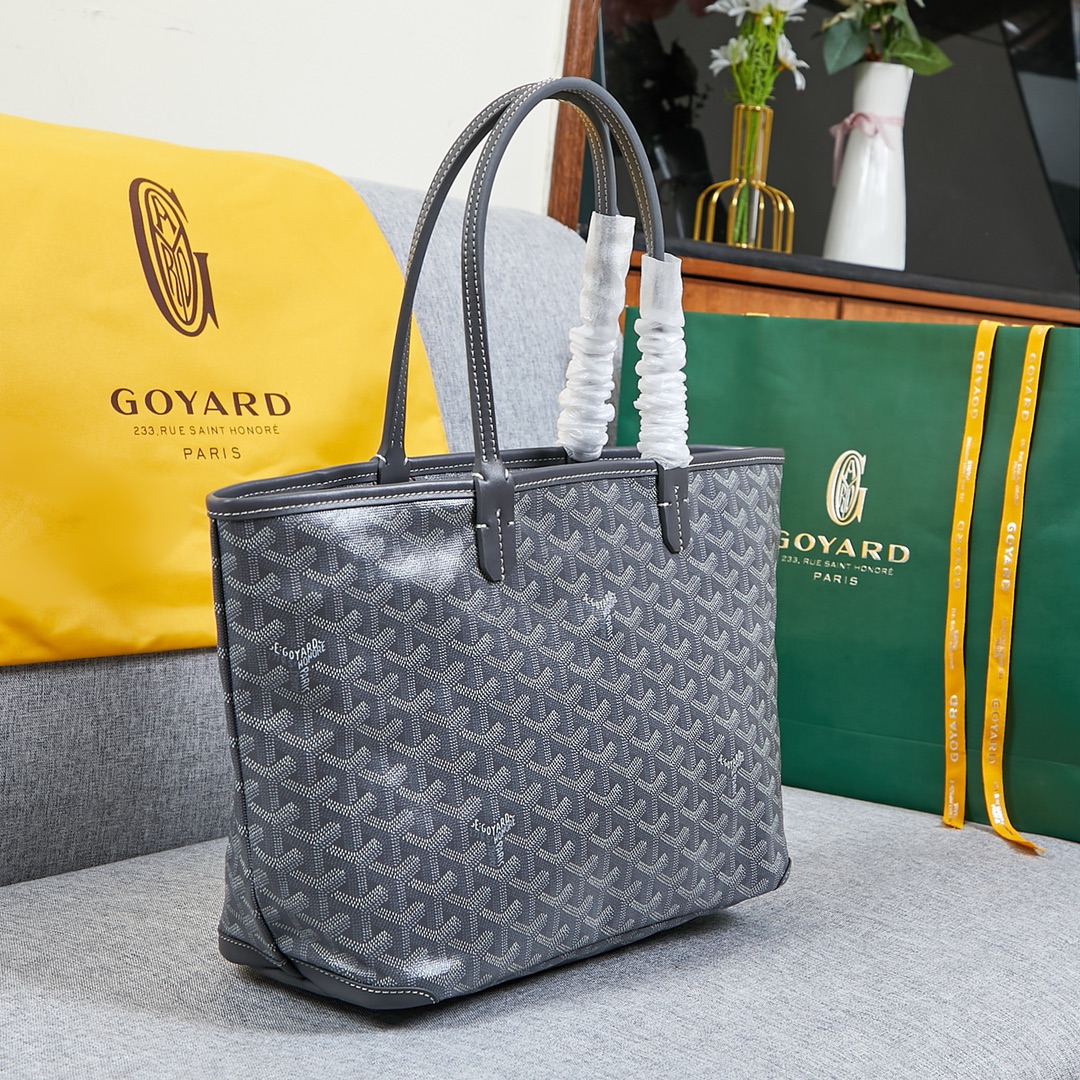 Goyard Saint Louis Tote Bag grey - KAIROO