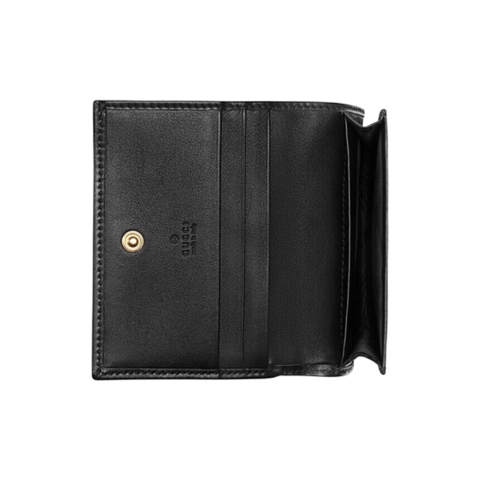 GUCCI GG Matelassé Chevron Leather Wallet - KAIROO